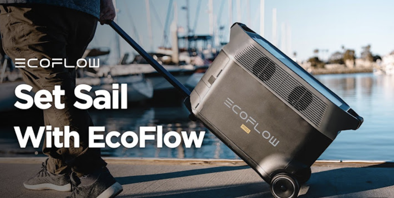 Tekne ve yelkenlilerde Güneş Paneli ve EcoFlow Delta Serisi