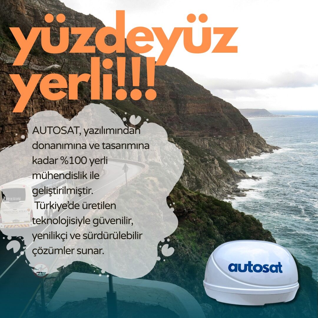 TV İçin İnternete Değil, Yerli Uydu Antenlerine Güvenin. Autosat Yeni Mobil Uydu Anteniniz.