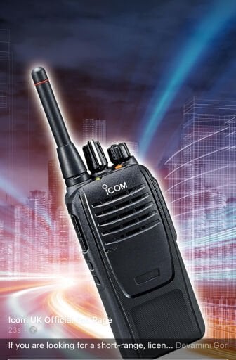 PMR ve KARA Telsizleri ICOM