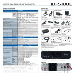 ICOM ID-5100 E V/UHF DSTAR Telsiz