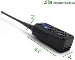 ANYTONE AT-D878UV II PLUS GPS BT DMR/ANALOG - Telsiz Type-C Bat.