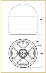 NETA M45 - 3 Çıkış Profesyonel Marine Anten