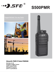 SFE S-500 PMR Görev Tipi El Telsizi