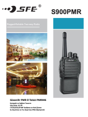 SFE S-900 Ağır Görev Tipi PMR Telsiz