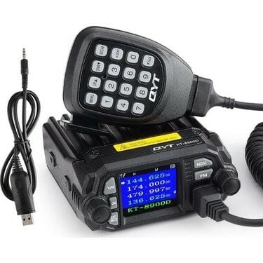 QYT KT-8900D MİNİ Mobil Dual Band Telsiz