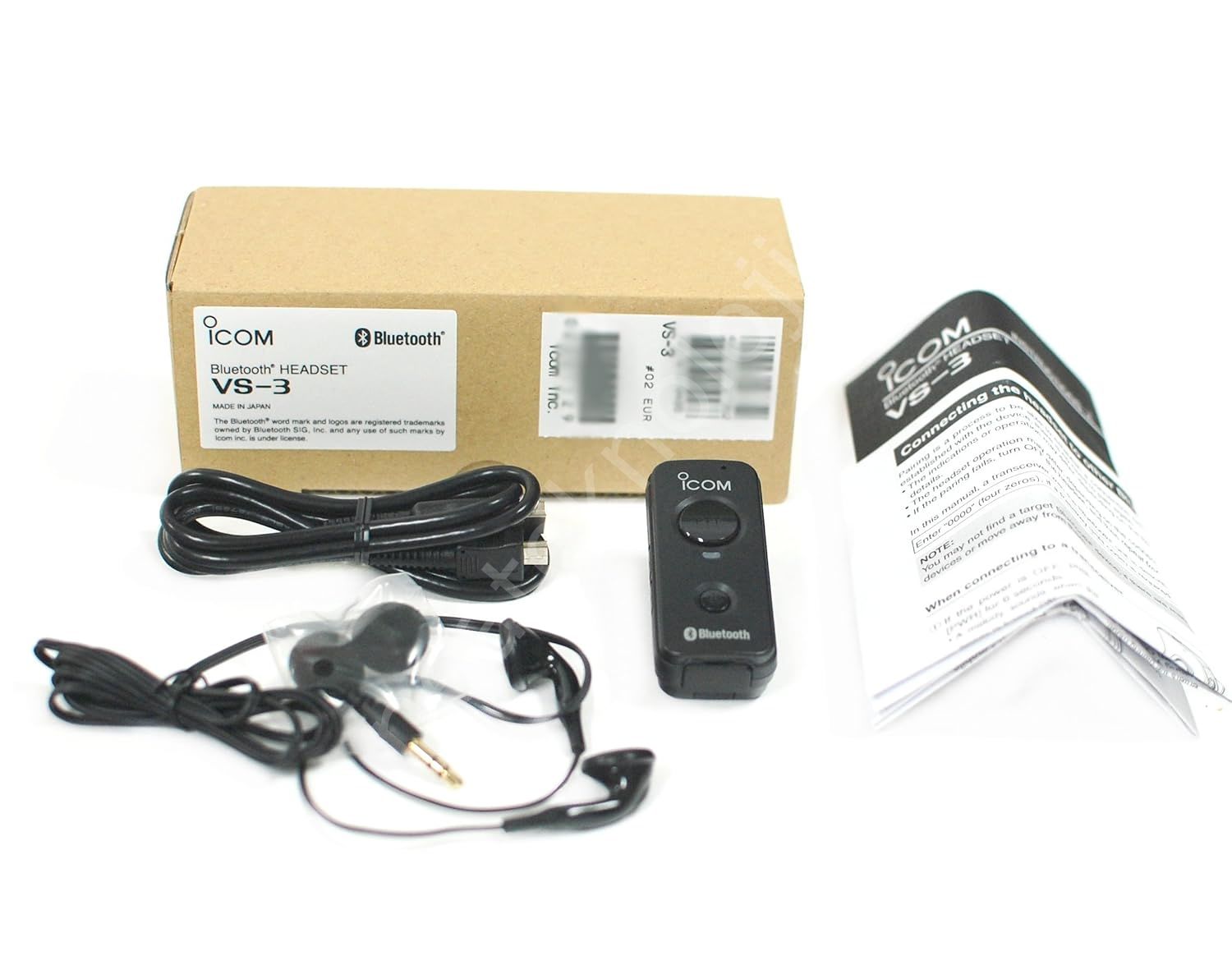 ICOM VS-3 Bluetooth Kulaklık Ünitesi