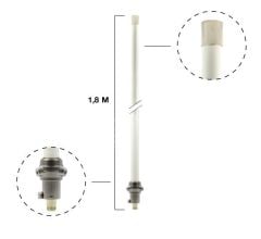 Diamond X-5000  2m-70cm-23cm Sabit Anten -OUTLET-