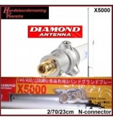 Diamond X-5000  2m-70cm-23cm Sabit Anten -OUTLET-