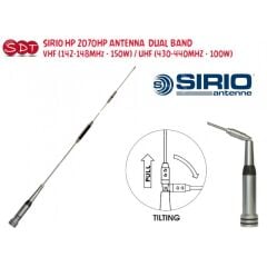 Sirio HP 2070 H-R Dualband Araç Anteni