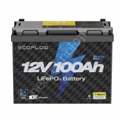 EcoFlow - Lityum 12V 100Ah Derin Döngülü Deniz Trolling Motoru Aküsü