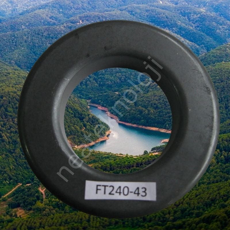 FT240-43 Toroid Endfed HF Anten Parçası