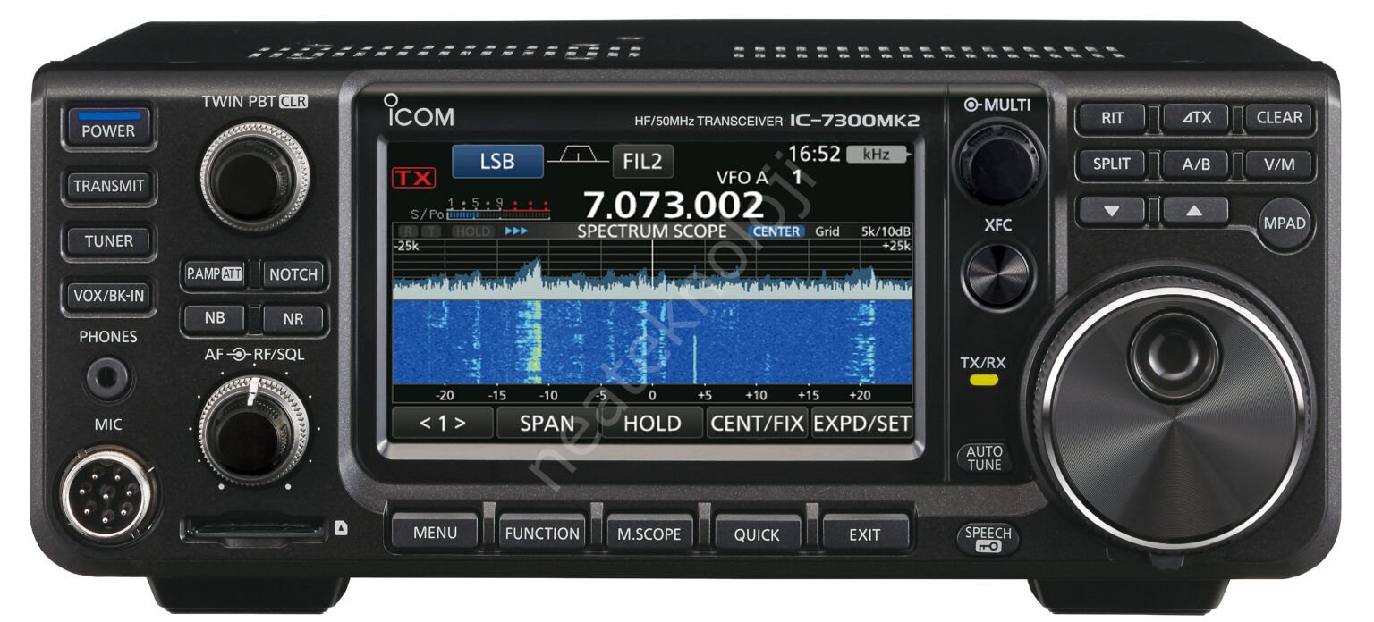 ICOM IC-7300MK2  HF-50MHz Amatör Telsiz