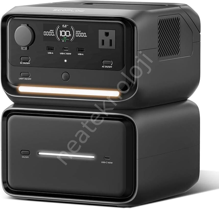 RIVER 3 Plus + EB600 Genişletilebilir Batarya Paketi