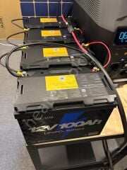 EcoFlow 12V 100Ah 6’lı Lityum Akü Seti