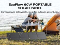 EcoFlow 60W Taşınabilir Güneş Paneli-Trail Uyumlu-