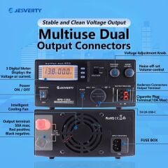 JESVERTY SPS-1352 13.8V 50A Amatör Telsiz Güç Kaynağı