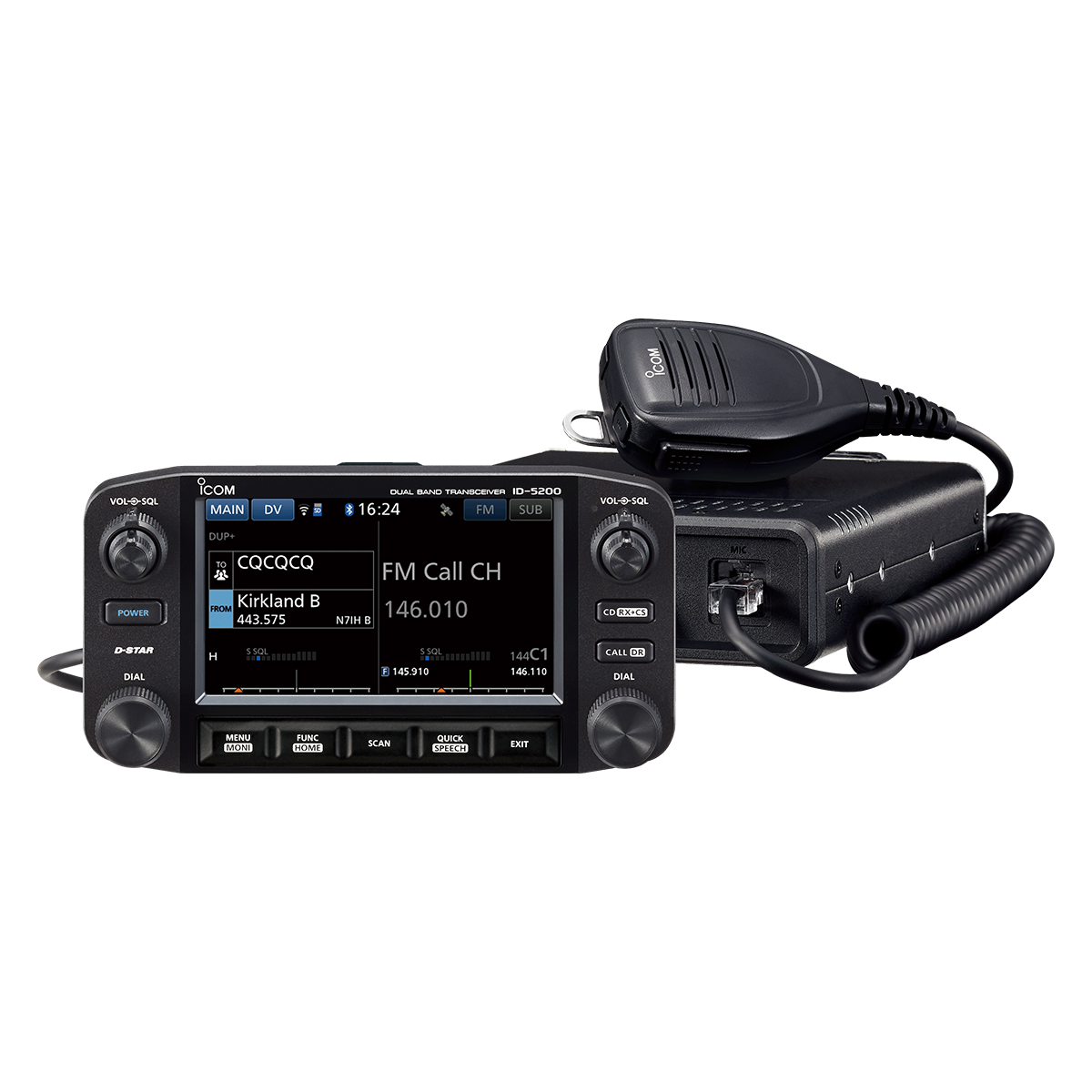 ICOM ID-5200E 50W VHF/UHF D-STAR Mobil Amatör Telsiz
