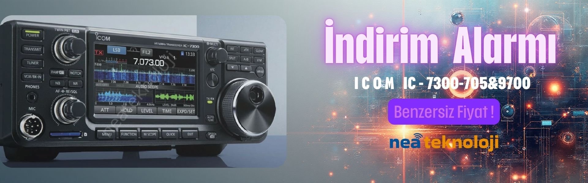 ICOM SABIT HF Telsizlerde Benzersiz İndirimler Başladı!